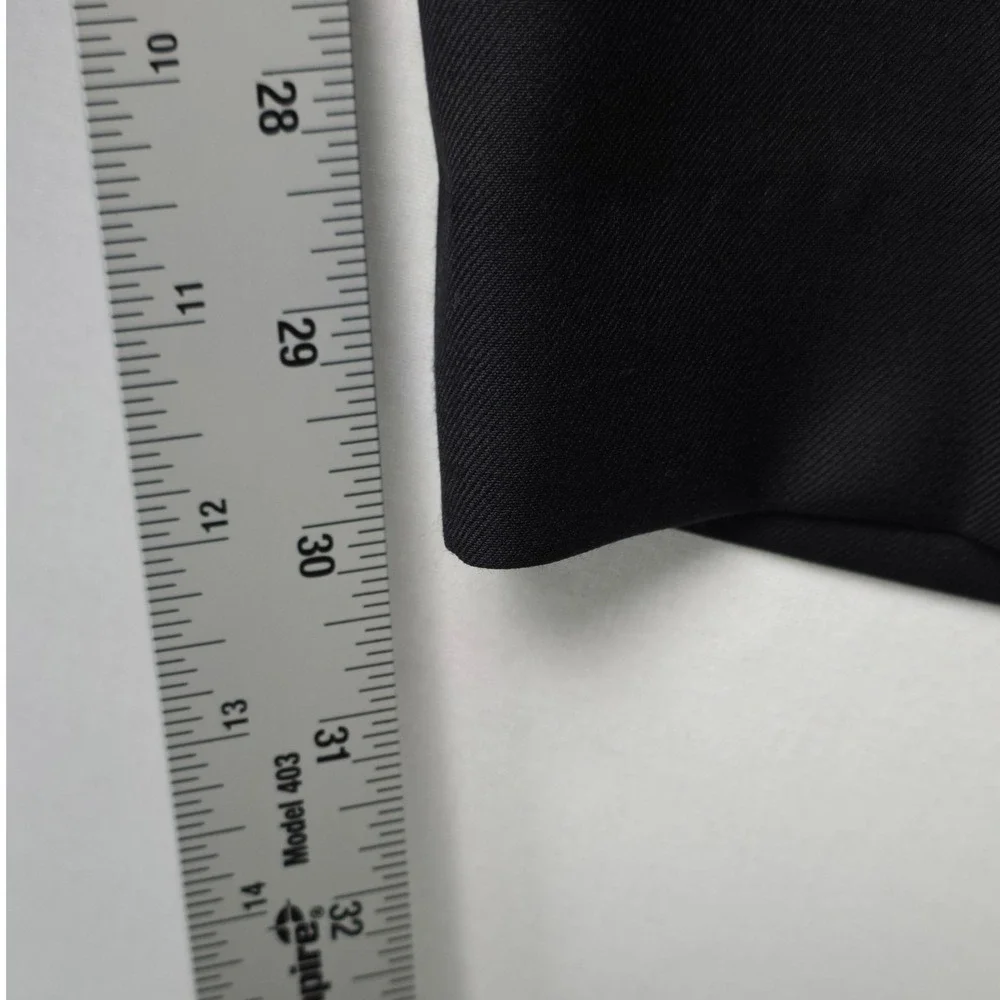 Michael Kors Dress Pants Mens‎ 44x30 Black Suit Separate Straight Leg *FLAW*